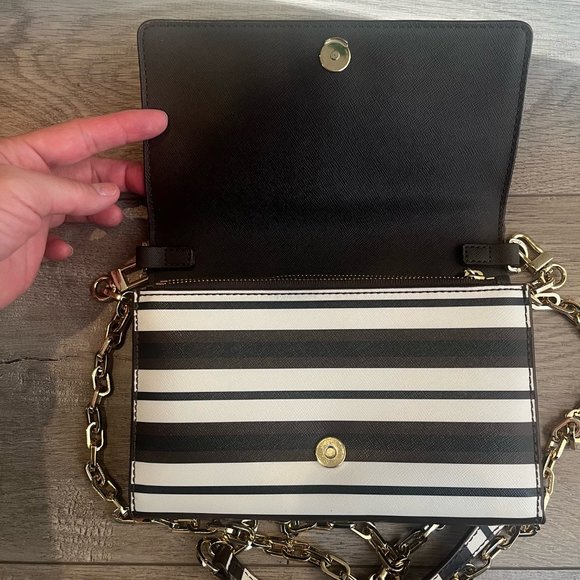 Tory Burch Crossbody Chained Wallet Purse - Picture 7 of 8